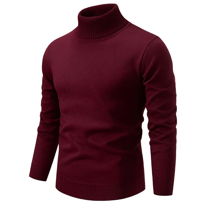Herren-Rollkragenpullover – klassisches Design - Image 5