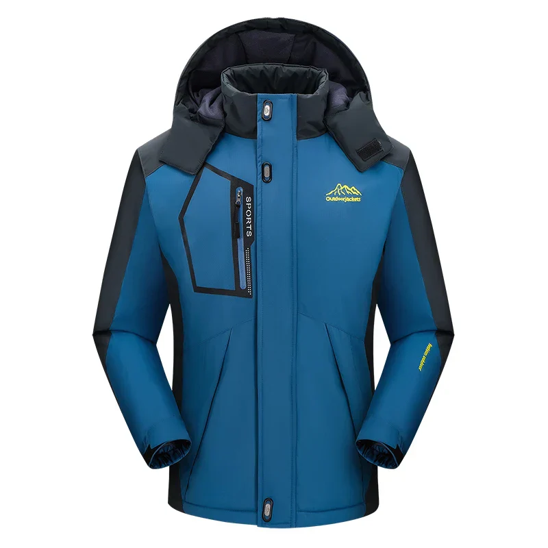 Herren-Skijacke mit Kapuze | Winter-Oberbekleidung - Image 5