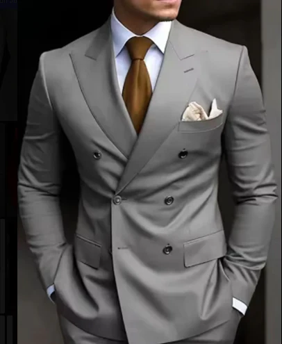 Herren Slim Fit Hochzeitsgast Anzug | Zweiteiler - Image 3