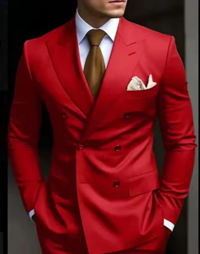 Herren Slim Fit Hochzeitsgast Anzug | Zweiteiler - Image 8