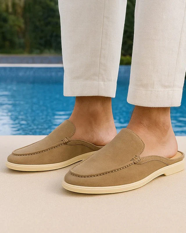 Herren Slipper aus Wildleder