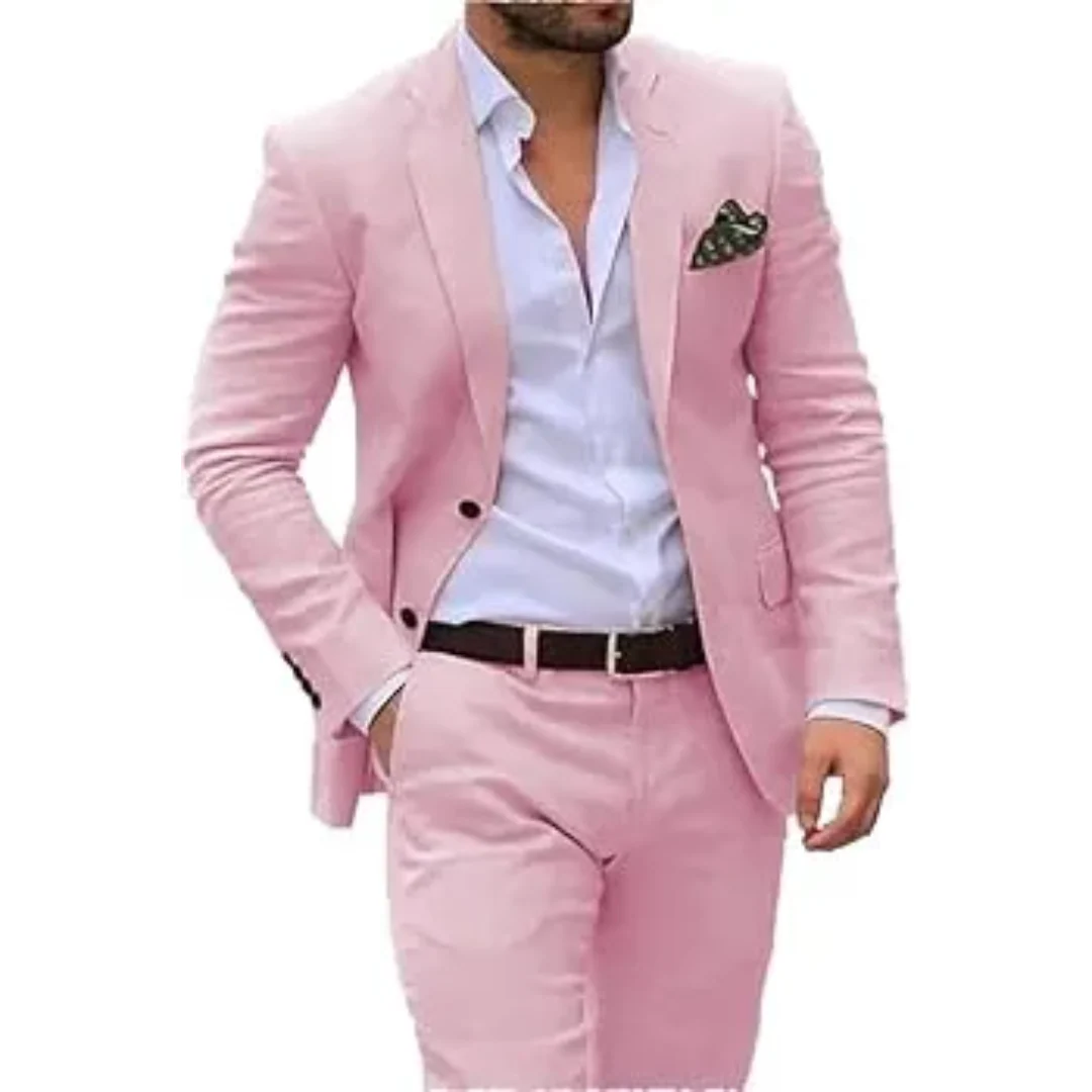 Herren Sommer 2-Teiler Hochzeitsgast Anzug | Leicht - Image 3