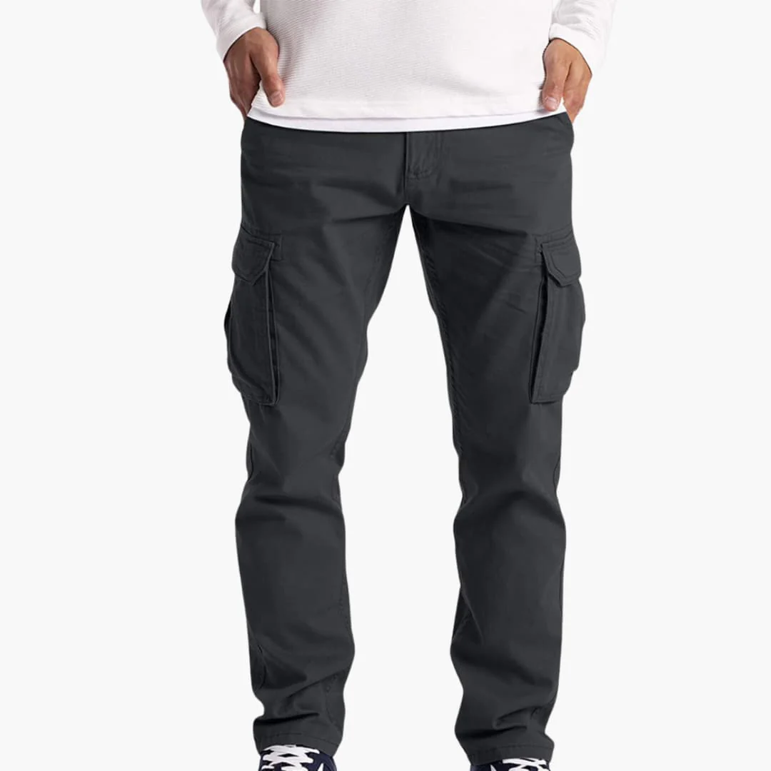 Herren Sommer Cargohose mit Taschen und verstellbarem Bund - Image 4