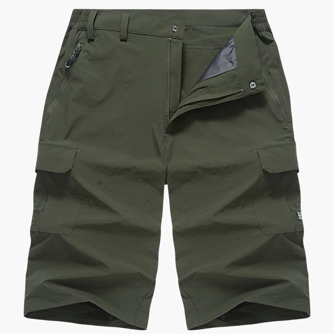 Herren Sommer Cargoshorts mit Stretchstoff und Reißverschlusstaschen - Image 15
