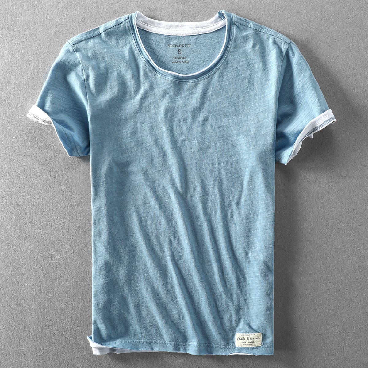 Herren Sommer Rundhals T-Shirt | Lässig
