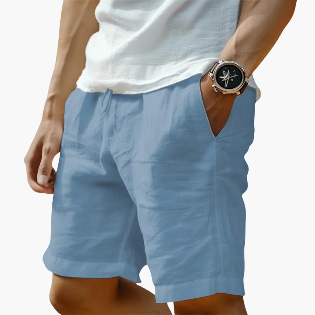 Herren Sommer Shorts mit Gummibund und Kordelzugverschluss - Image 4