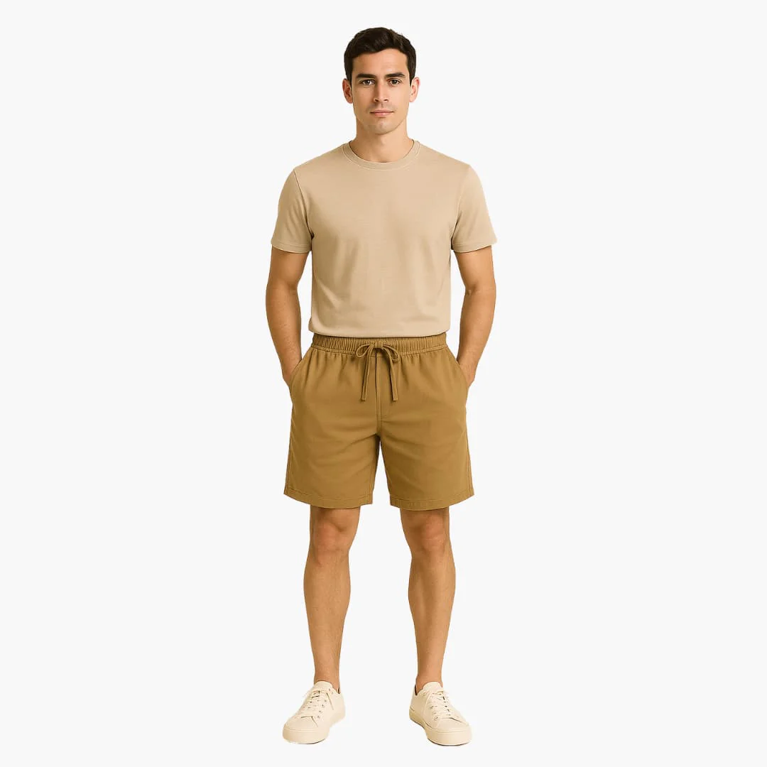 Herren Sommer Shorts mit Kordelzug und Seitentaschen - Image 2