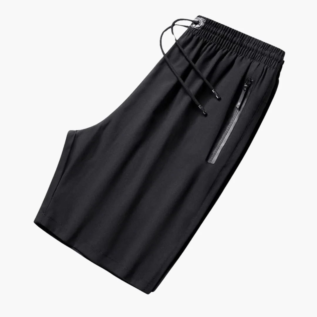 Herren Sommer Shorts mit Reißverschlusstaschen und Kordelzugbund - Image 8
