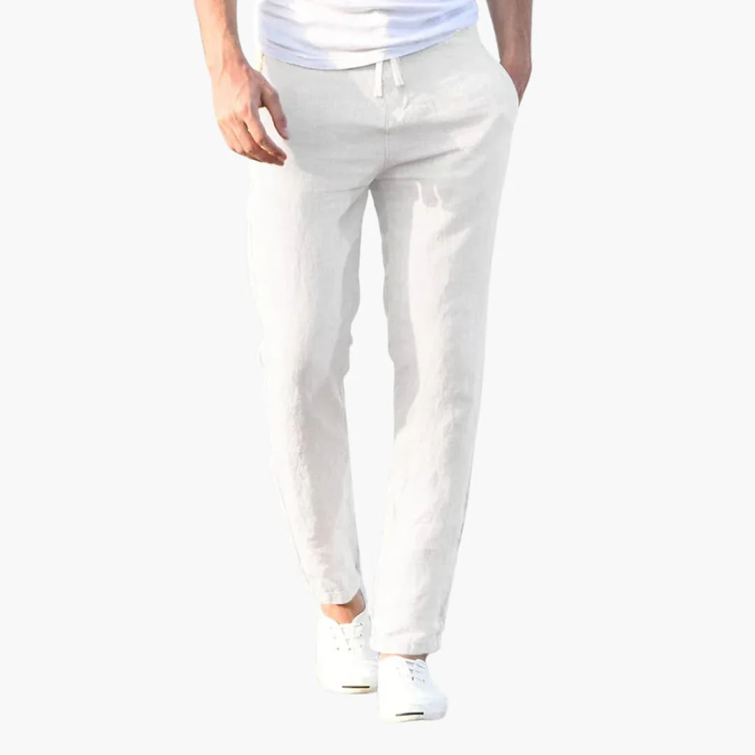 Herren Sommerhose mit Kordelzug und Seitentaschen - Image 3