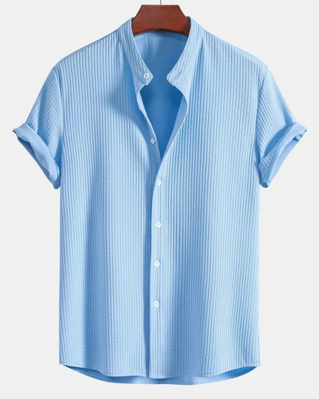 Herren Stilvolles Polo Shirt | Eleganter Stehkragen - Image 4