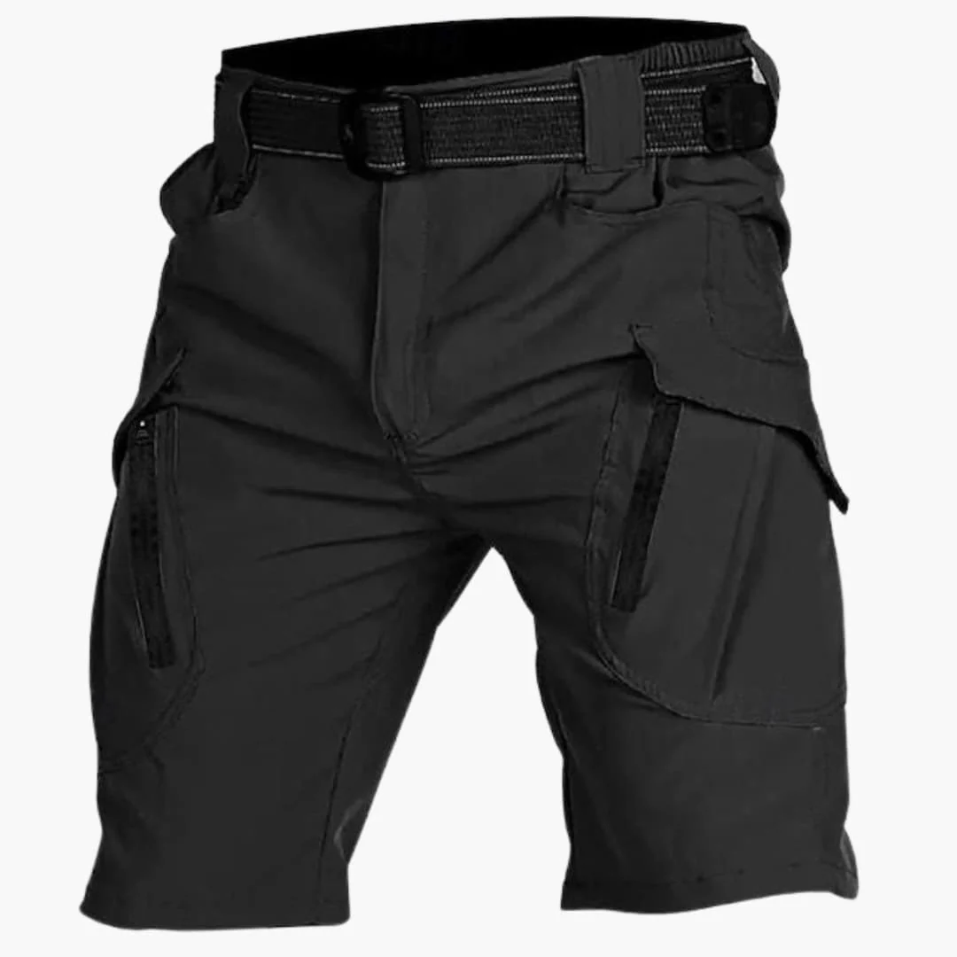 Herren Tactical Sommershorts mit Cargotaschen und Gürtel - Image 2