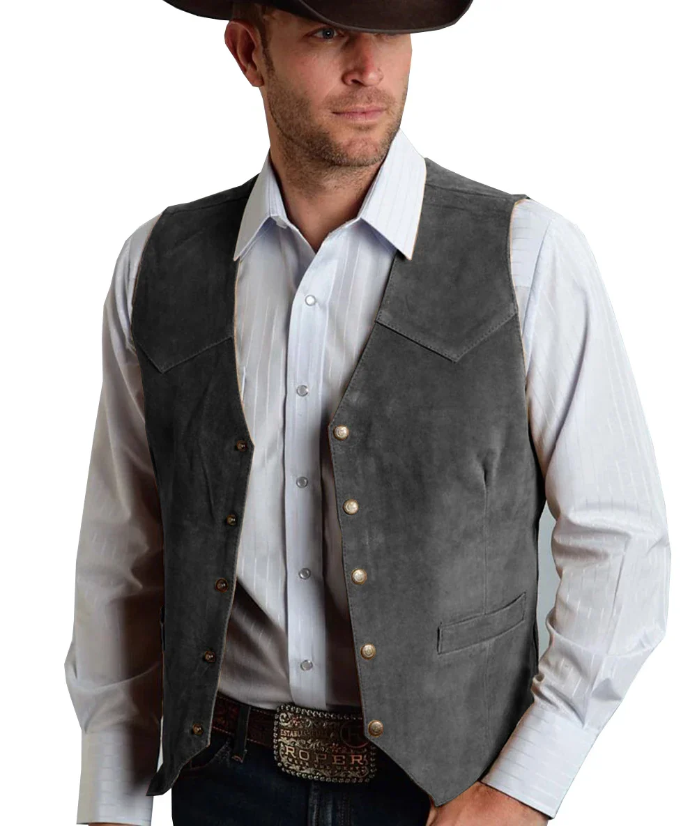 Herren Trachtenhemd | Geknöpftes Vest - Image 15