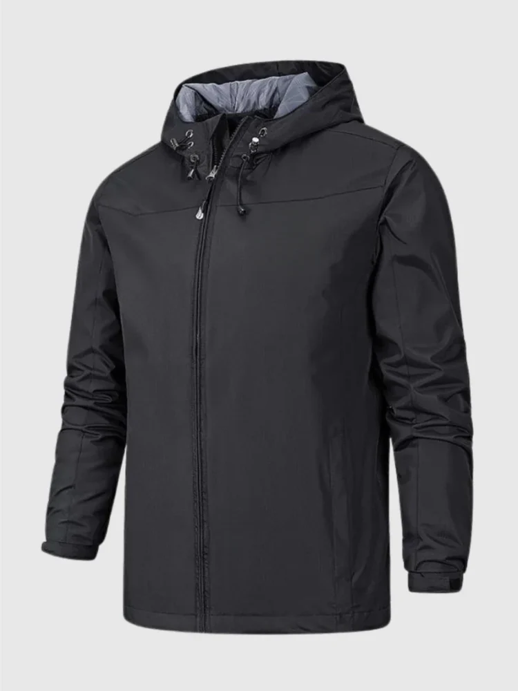Herren wasserdichte Kapuzenjacke | Ultraleichte - Image 2
