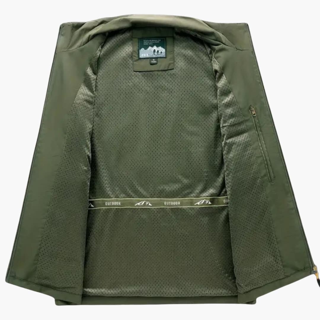 Herren Weste mit Reißverschluss und mehreren Taschen - Image 12