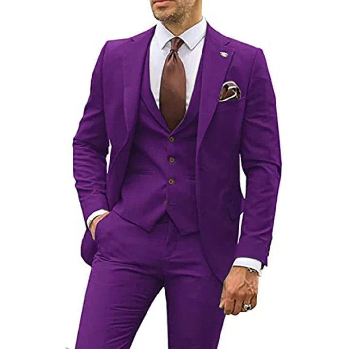 Herrenanzug Slim Fit für Hochzeitsgäste | 3-teilig - Image 10