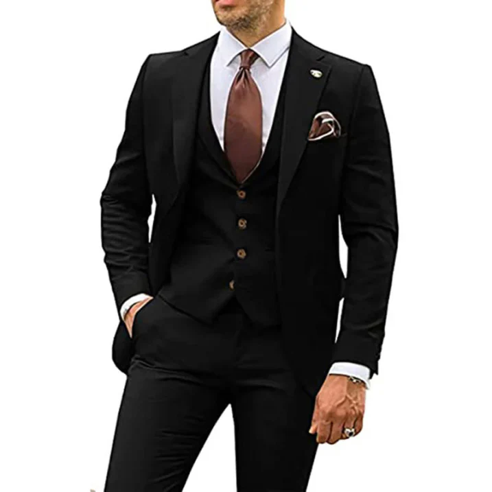 Herrenanzug Slim Fit für Hochzeitsgäste | 3-teilig - Image 2