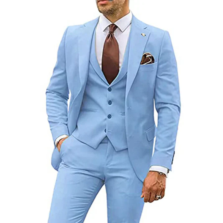 Herrenanzug Slim Fit für Hochzeitsgäste | 3-teilig - Image 9