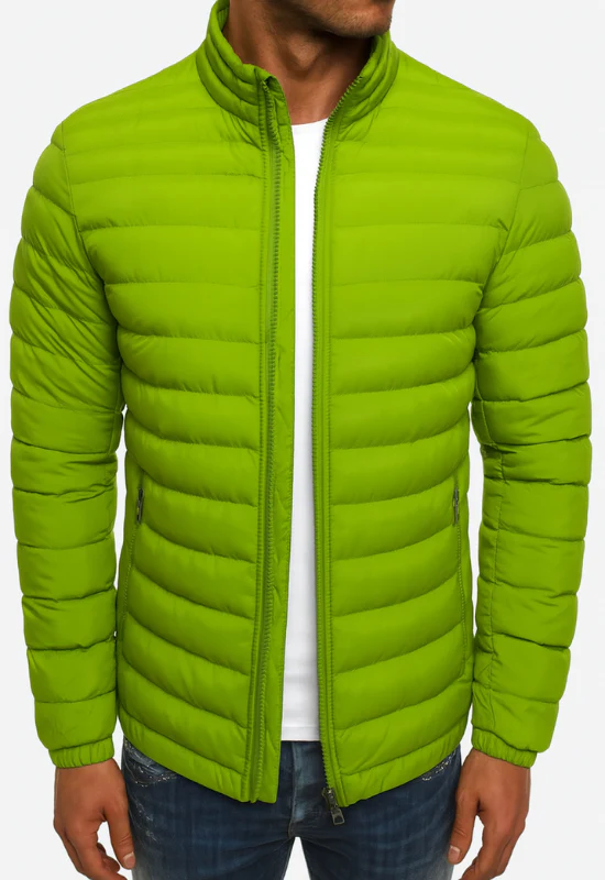 Herrenjacke - Elegante Gesteppte Jacke für Kühle Tage, Sportlich und Stilvoll - Image 4