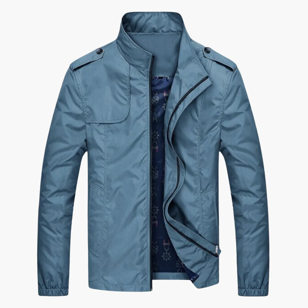 Herrenjacke mit Reißverschluss und langen Ärmeln - Image 2