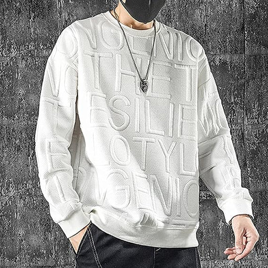 Herrenpullover mit rundhalsausschnitt – Matis - Image 2