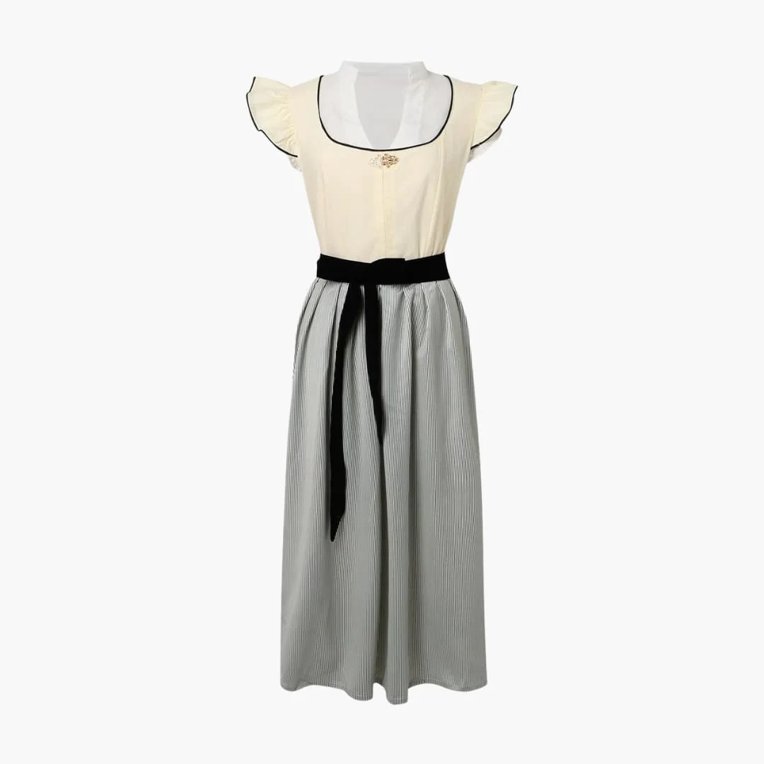 Herzausschnitt Dirndl kleid für Damen - Oktoberfest 2025 - Image 3