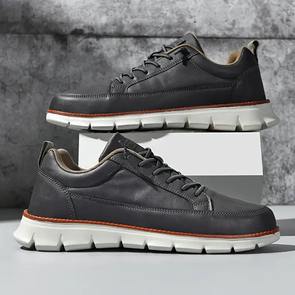 HILL - CASUAL-SCHUHE AUS LEDER - Image 4