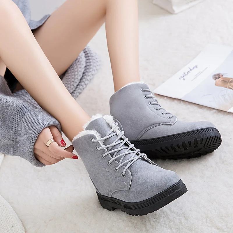 Hivara™ - Wasserdichte orthopädische Damen-Schneestiefel mit warmem Futter und rutschfester Sohle - Image 10