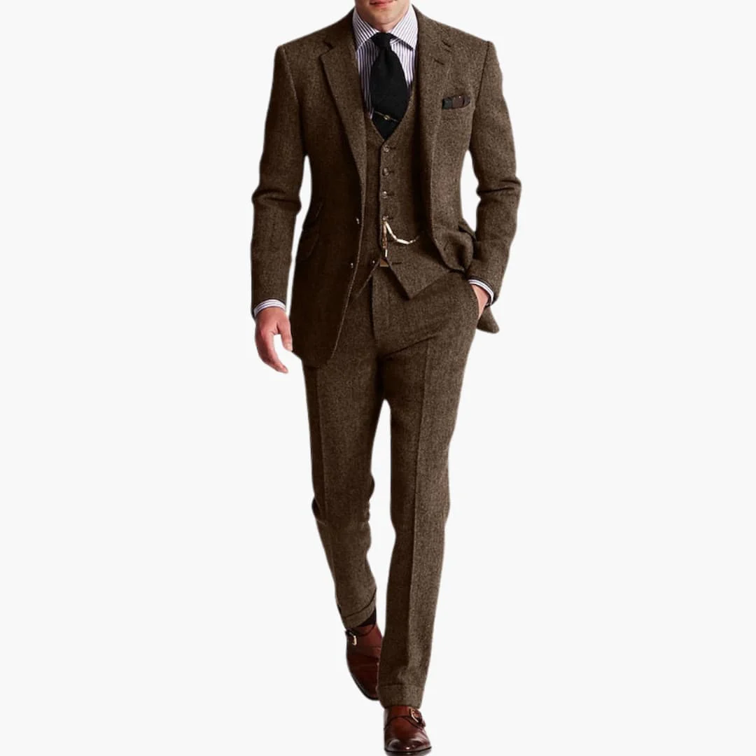 Hochzeitsgast-Anzug - eleganter Stil für Herren mit Weste - Image 3
