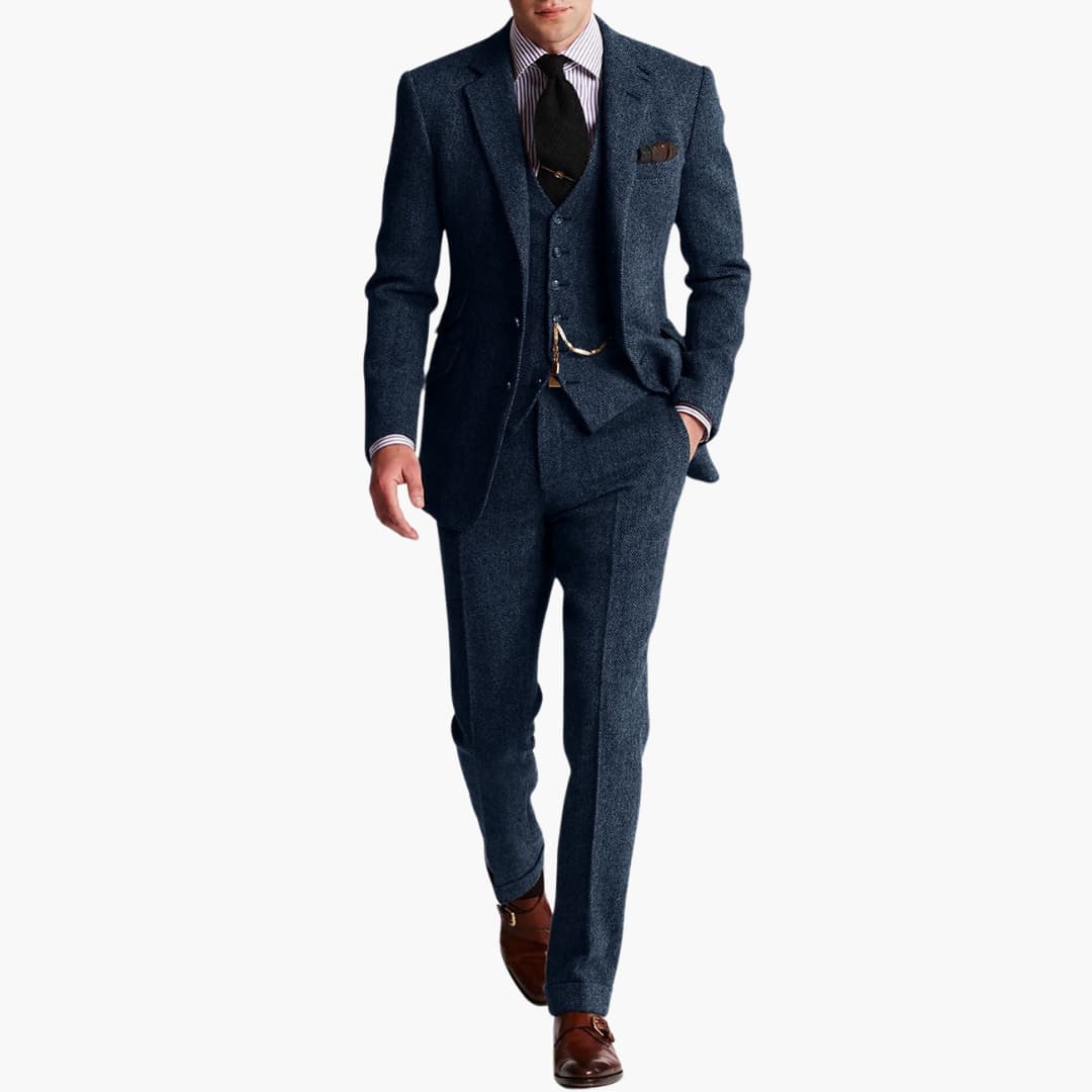 Hochzeitsgast-Anzug - eleganter Stil für Herren mit Weste - Image 6