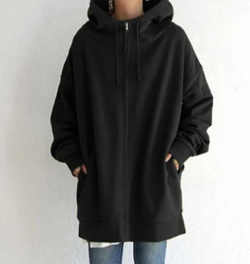 Hoodie Damen Oversize Kapuzenpullover | Lässig & Bequem - Image 5