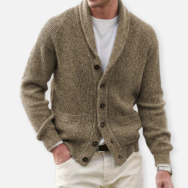 HUBERT - HANDGESTRICKTE STRICKJACKE - Image 2