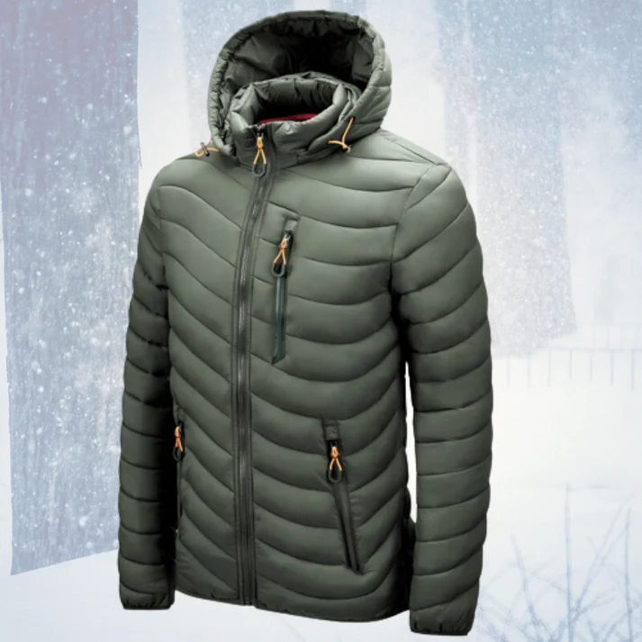 Huxley - herren retro-winterjacke - Image 2