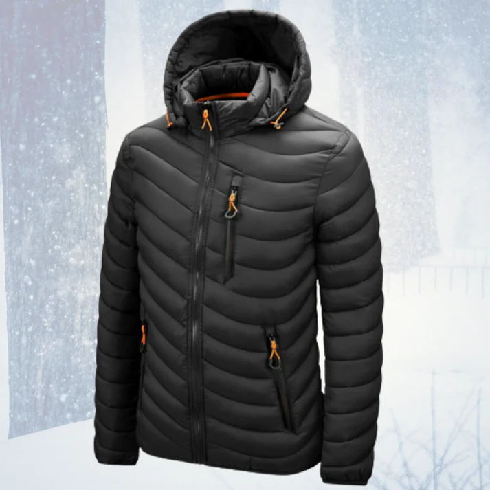 Huxley - herren retro-winterjacke - Image 3