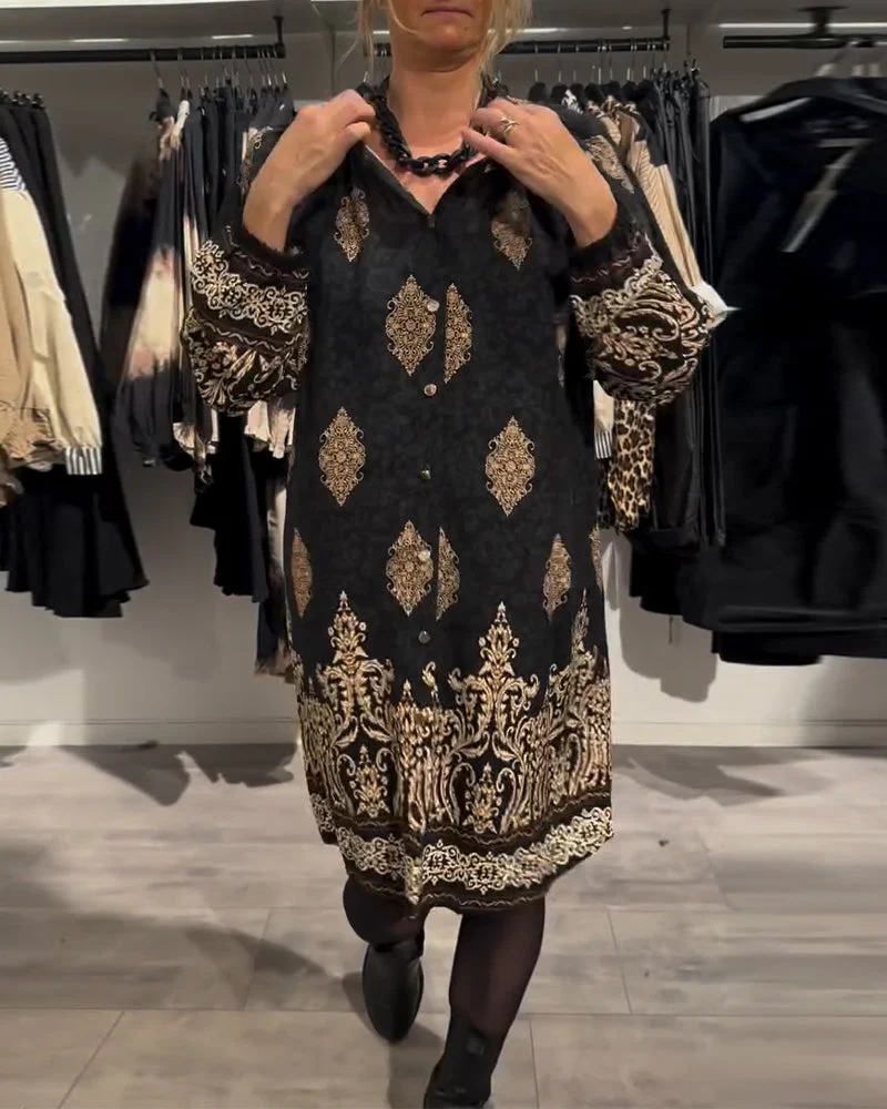 Ilse | Vintage-inspiriertes Kleid mit Knopfleiste - Image 10
