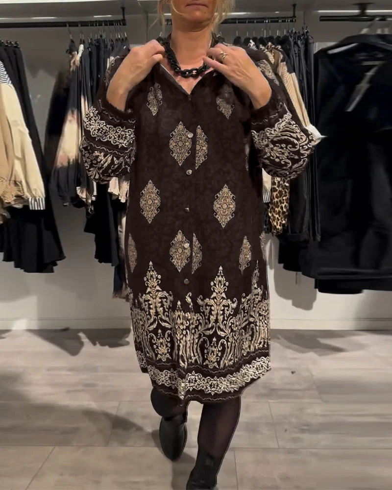 Ilse | Vintage-inspiriertes Kleid mit Knopfleiste - Image 12