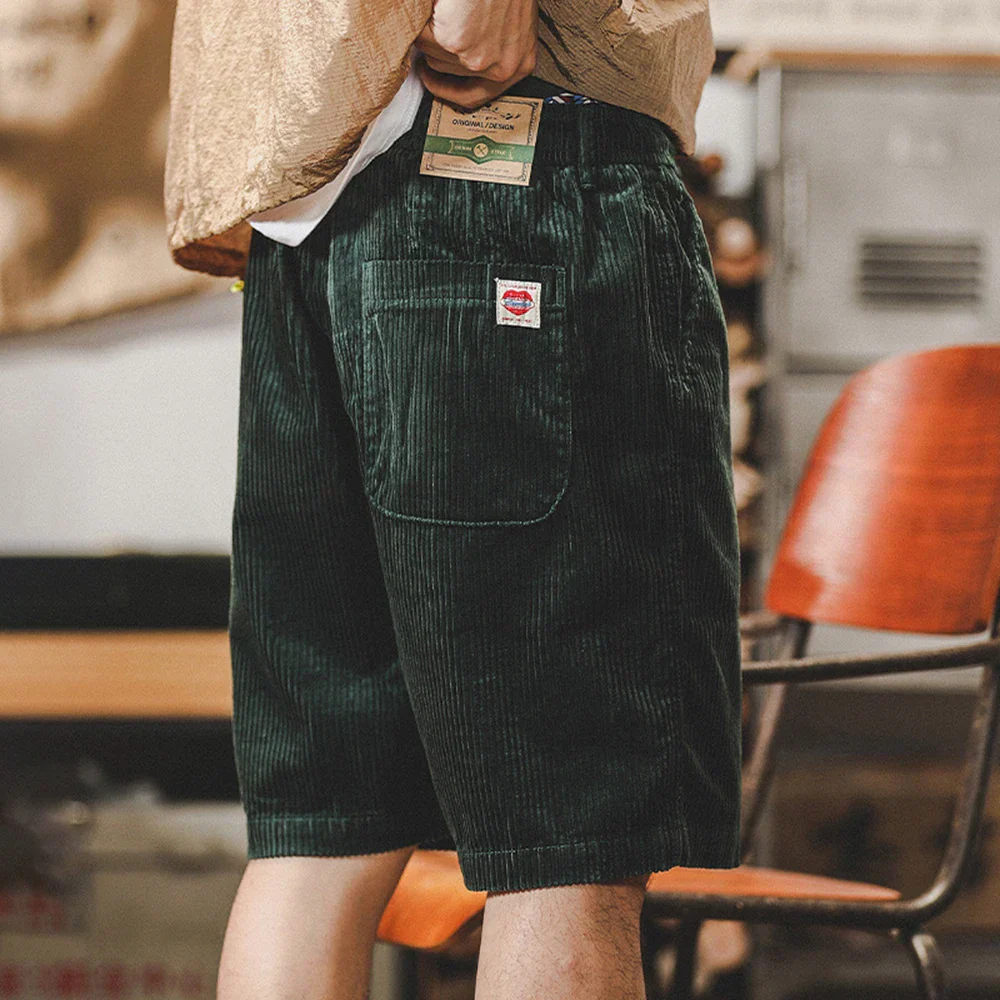IMMANUEL – VERSTELLBARE CORDSHORTS - Image 2