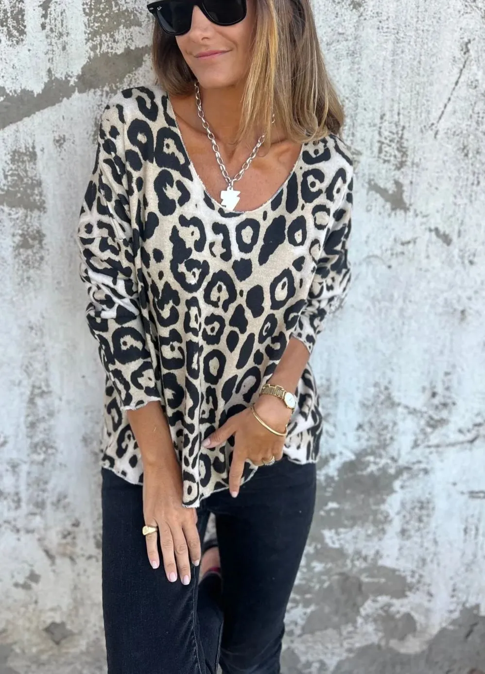 INA - PULLOVER MIT ANIMALPRINT - Image 10