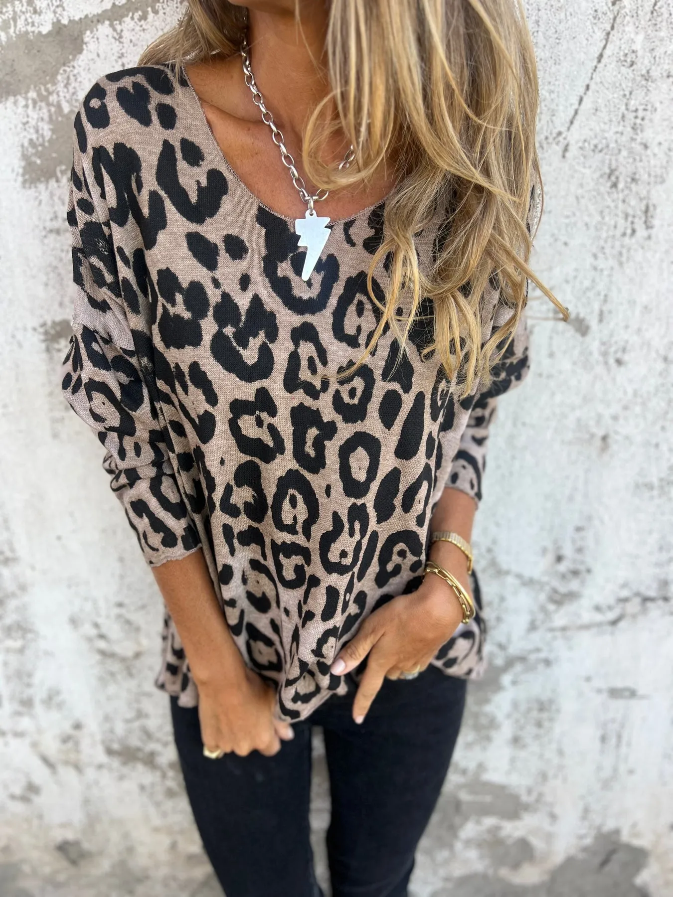 INA - PULLOVER MIT ANIMALPRINT - Image 11