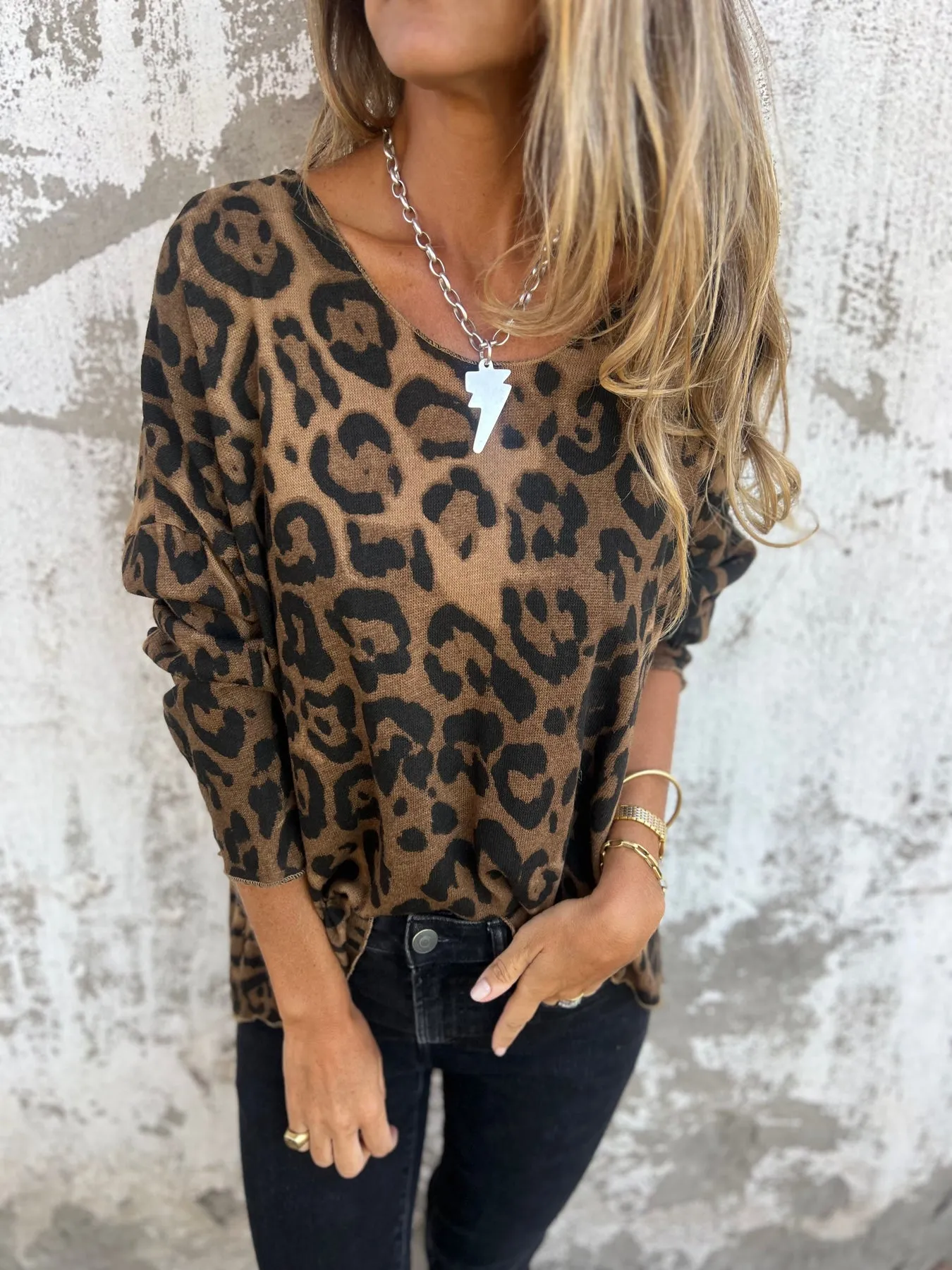 INA - PULLOVER MIT ANIMALPRINT - Image 12
