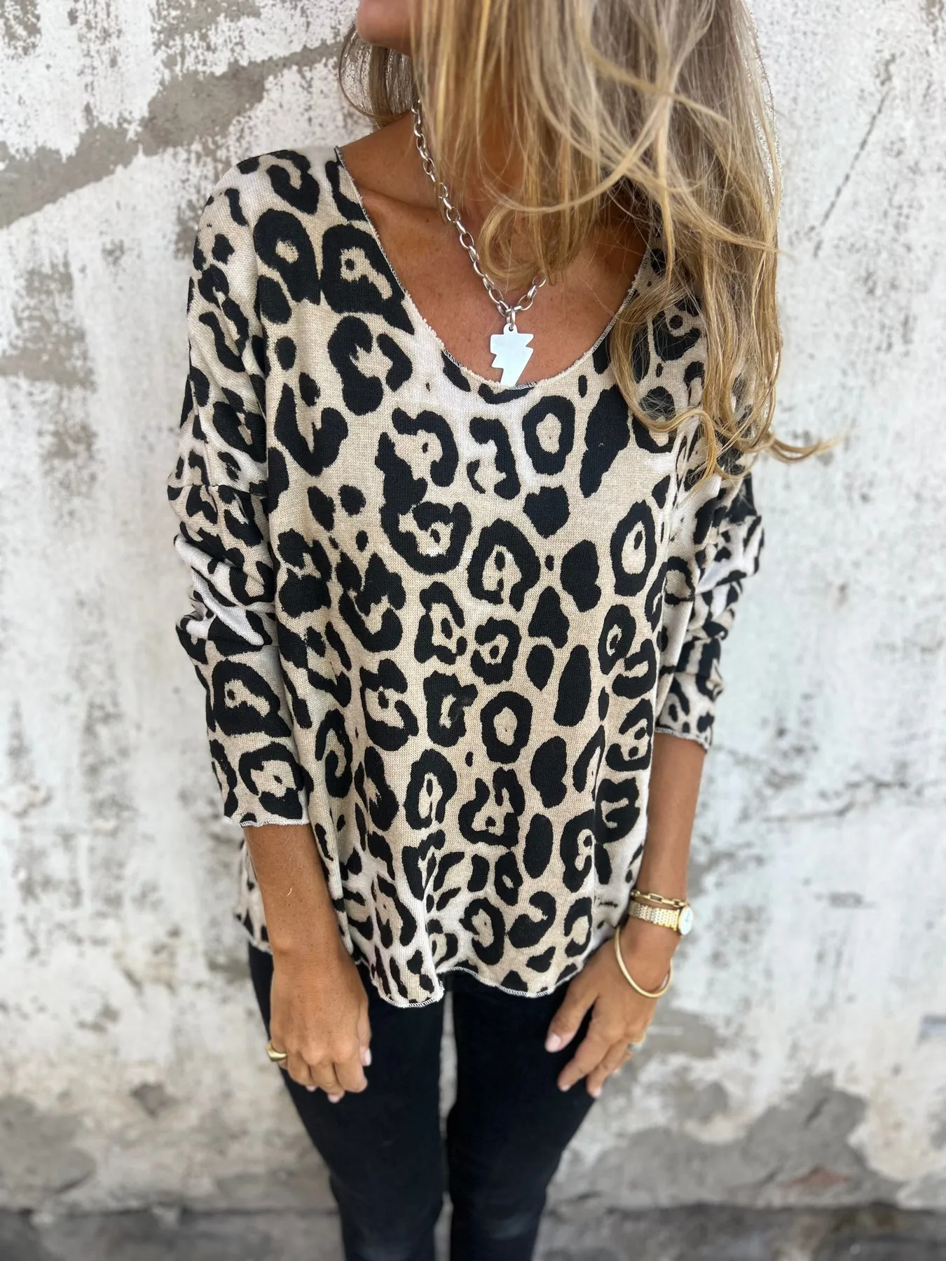 INA - PULLOVER MIT ANIMALPRINT - Image 7