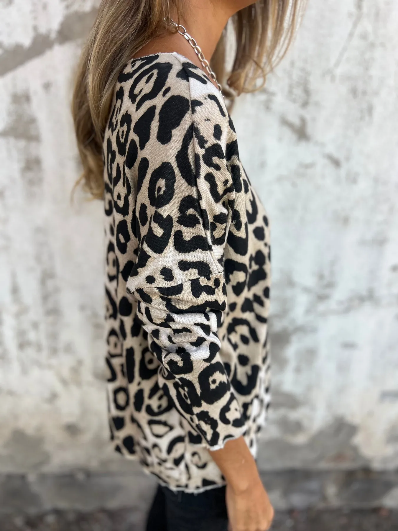 INA - PULLOVER MIT ANIMALPRINT - Image 8