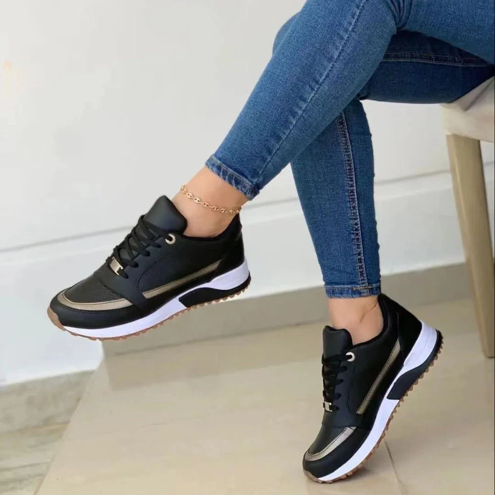 INES - SPORTSCHUHE MIT SCHNÜRSENKEL - Image 4