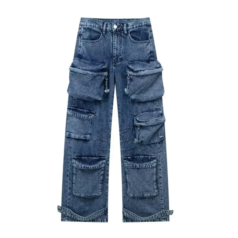 Ines Streetwear-Jeans mit Weitem Bein - Image 2