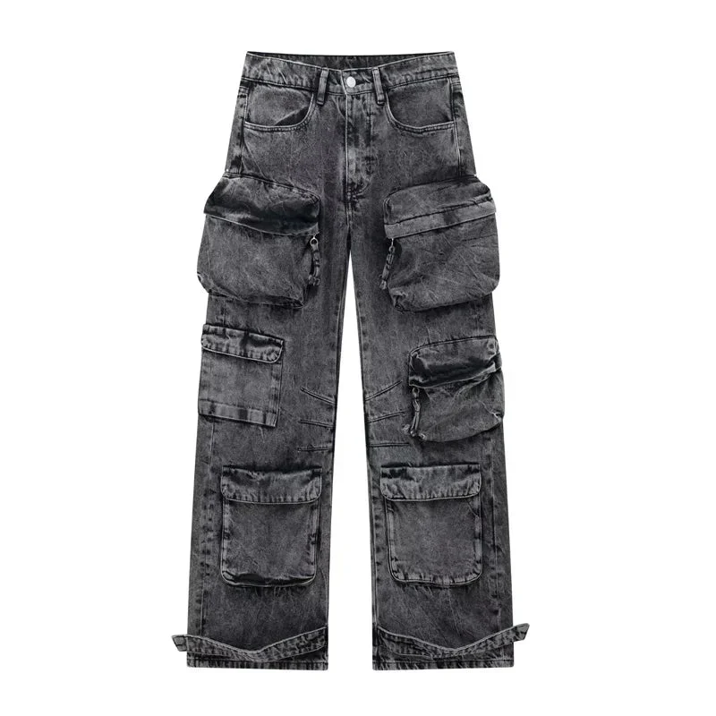 Ines Streetwear-Jeans mit Weitem Bein - Image 3