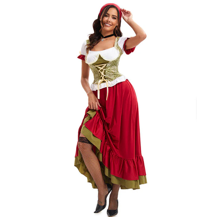 Ines | Traditionelles langes Dirndlkleid - Image 3