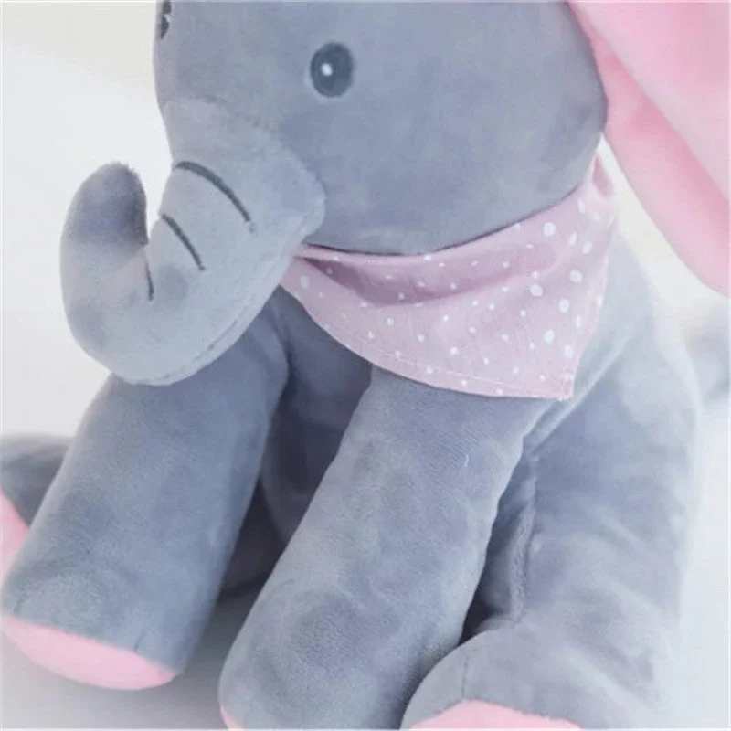 Interaktiver Plüschelefant – Weiches Stofftier mit Musik und Bewegung für Kinder - Image 4