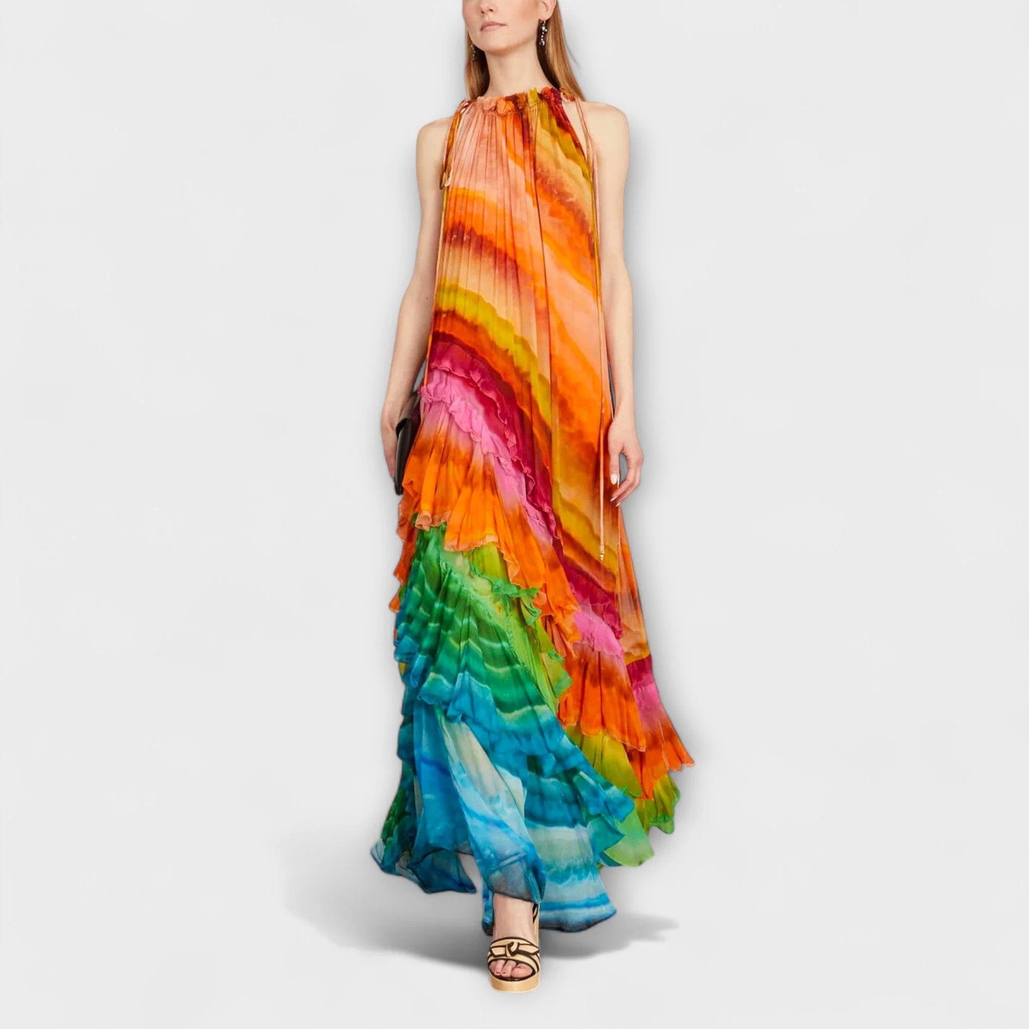 Iris Rüschendress" can be rewritten as "Iris Ruffled Dress. - Image 4
