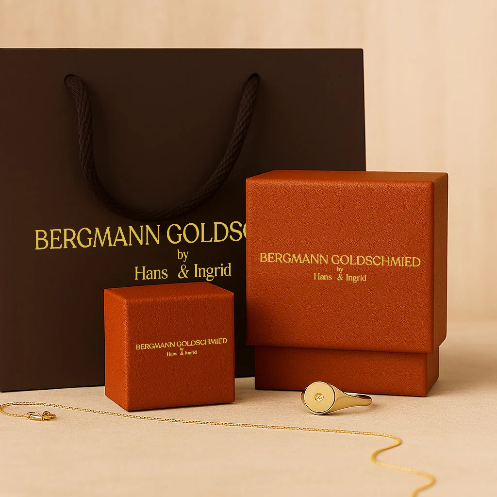 Irmelinde® | Moissanit Ehering Gold
