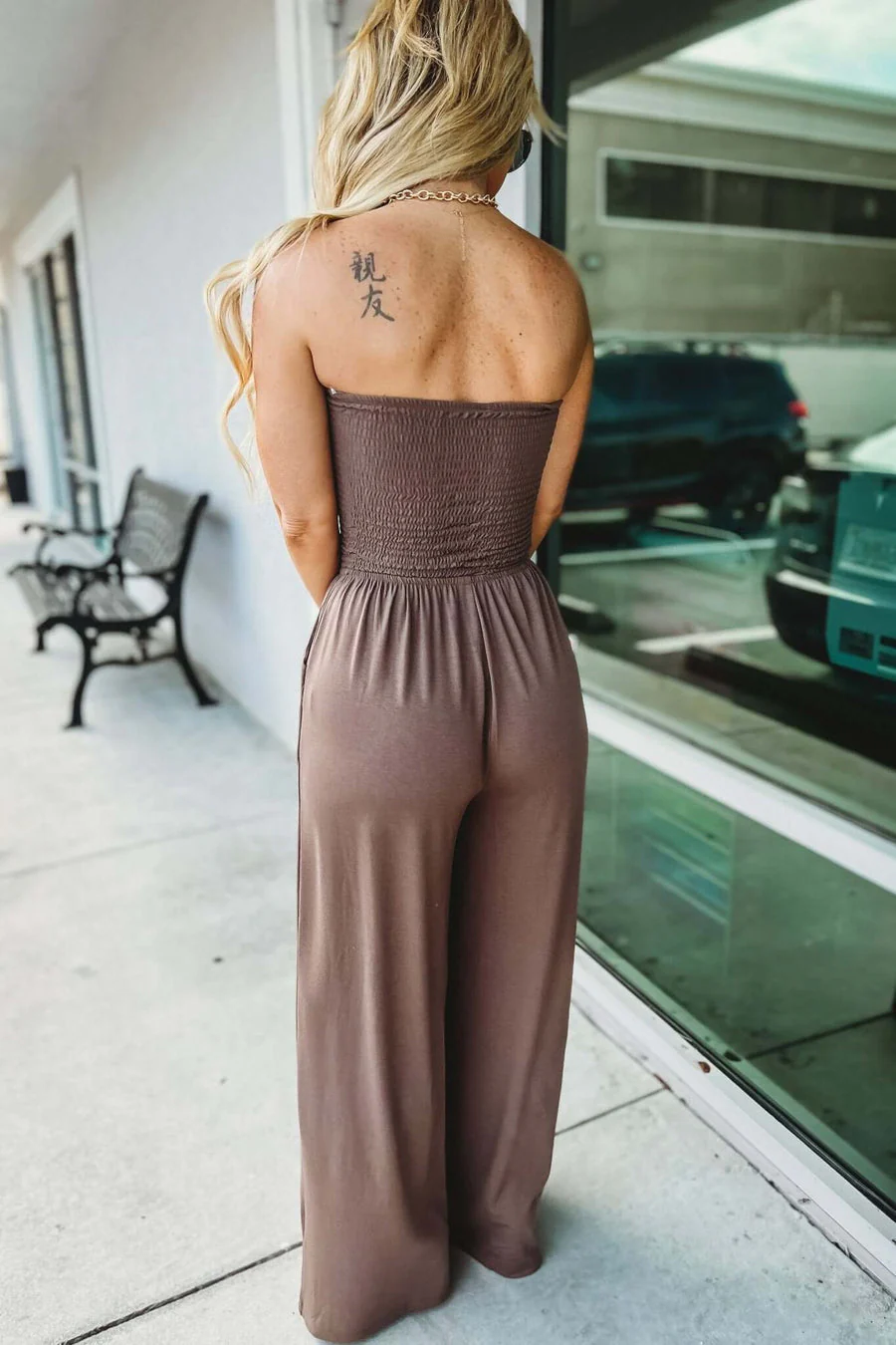 IRMGARD - SCHULTERFREIER JUMPSUIT - Image 14