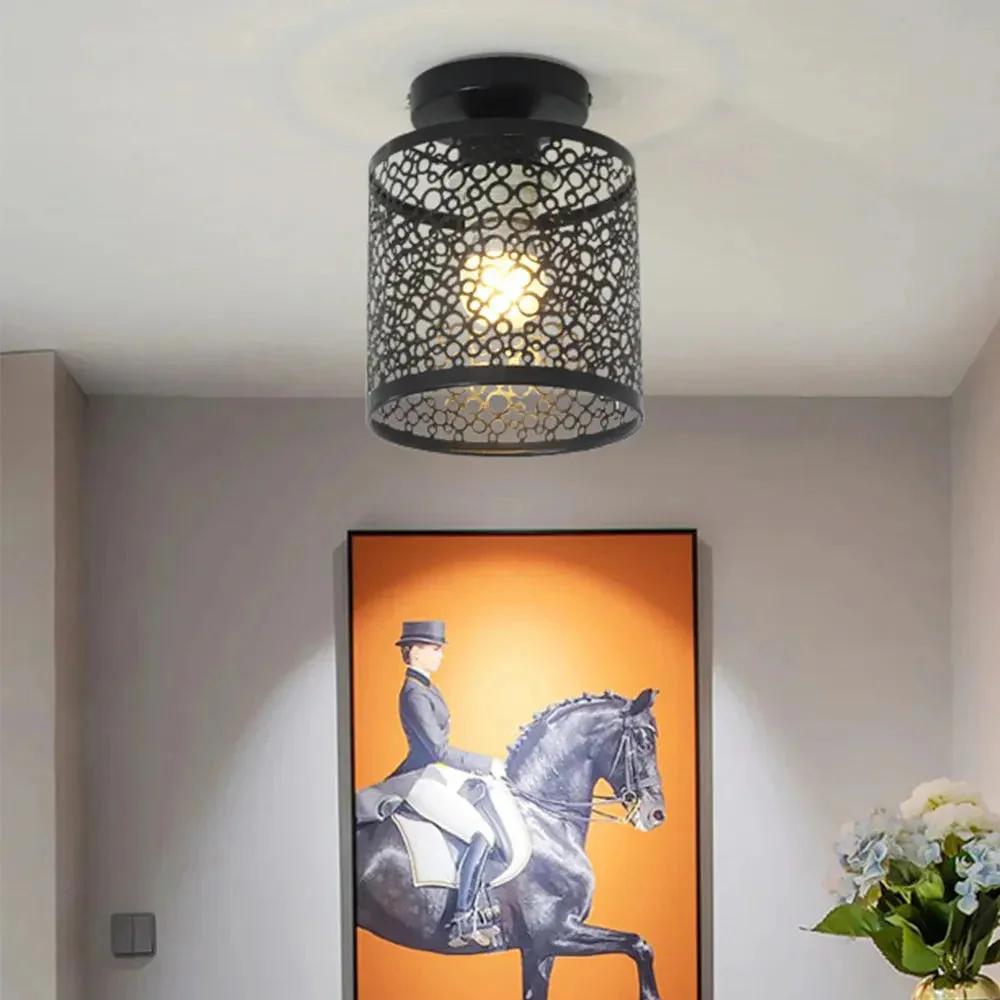 IronGlow – Industrielle Loftlampe mit offenem Rahmen im Vintage-Stil - Image 2